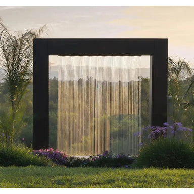 The Outdoor Plus Paradise Fall Self-Contained Rainfall Water Fountain