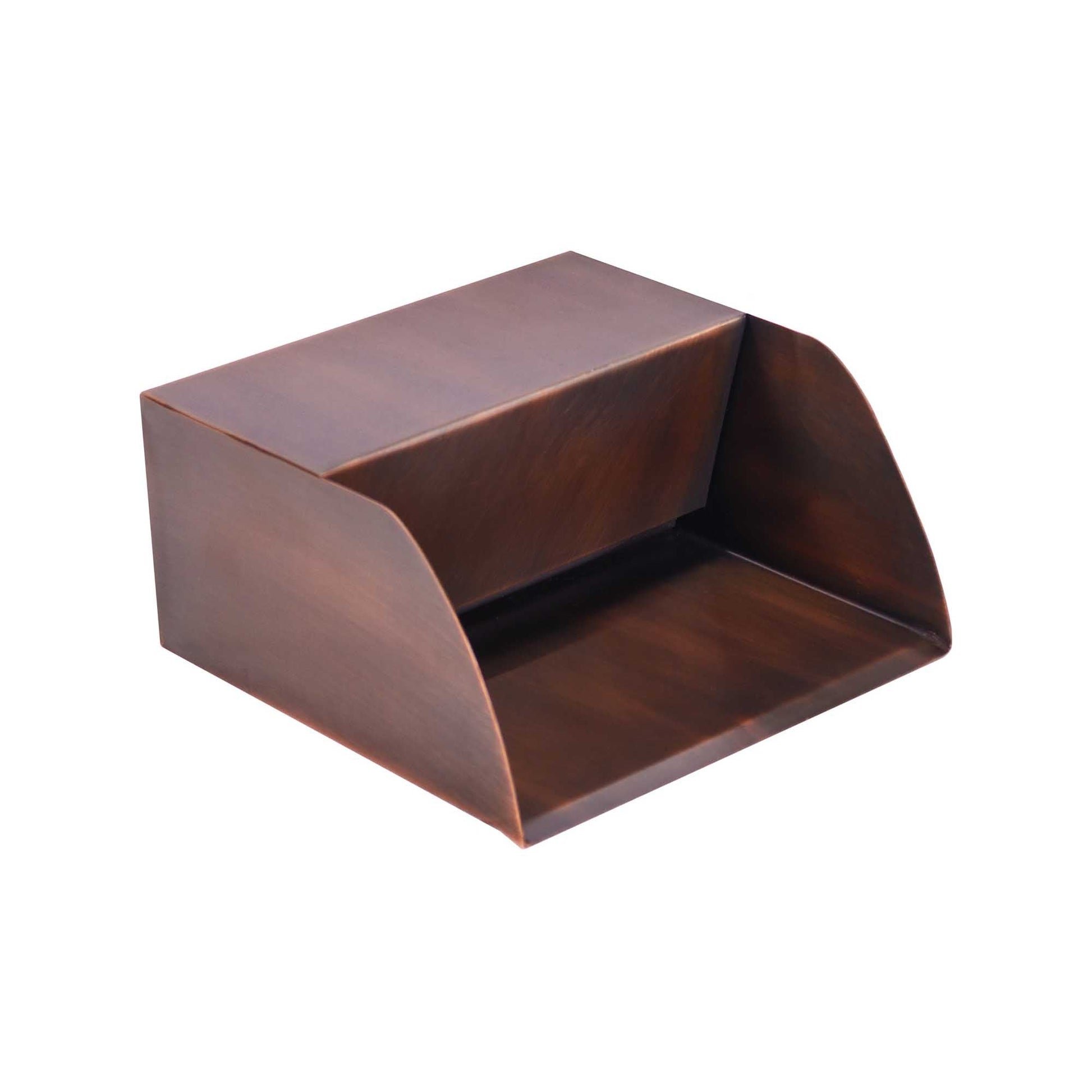 The Outdoor Plus Radius Scupper – Copper & Stainless Steel