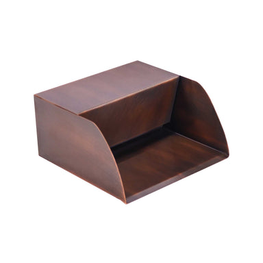 The Outdoor Plus Radius Scupper – Copper & Stainless Steel