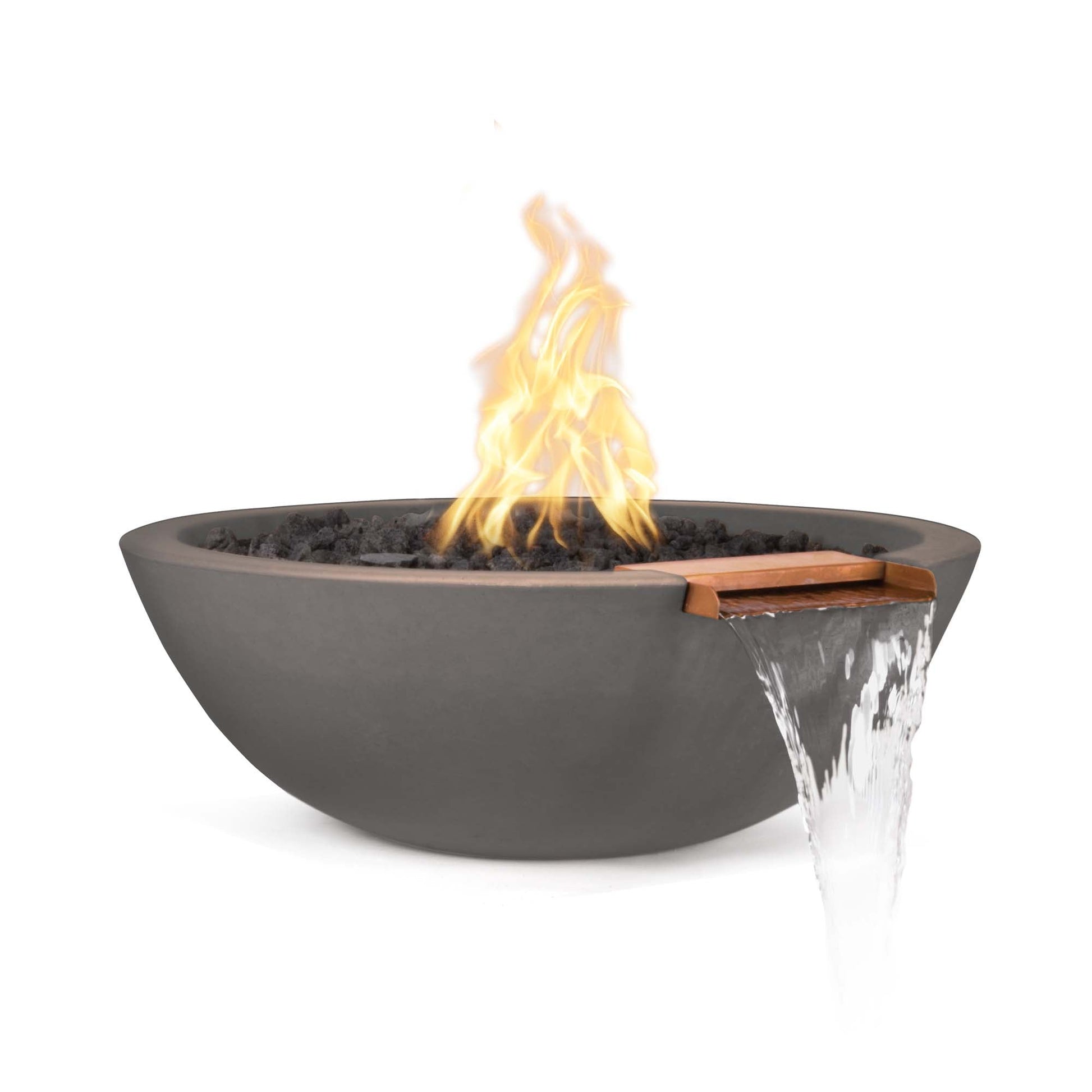 The Outdoor Plus Sedona Fire & Water Bowl – GFRC Concrete