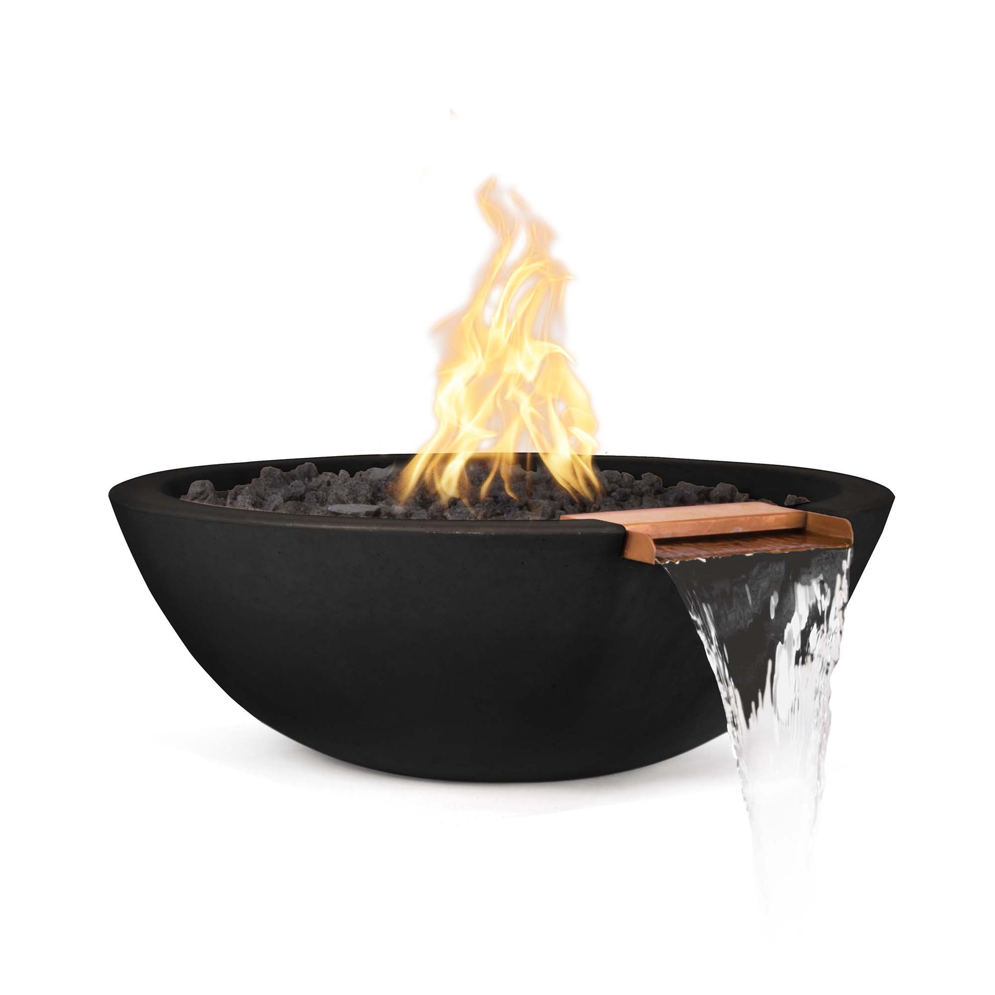 The Outdoor Plus Sedona Fire & Water Bowl – GFRC Concrete