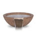 The Outdoor Plus Sedona Water Bowl – GFRC Wood Grain OPT-27RWGWO-OAK