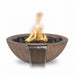 The Outdoor Plus Sedona Woodgrain Fire & Water Bowl OPT-27RWGFW
