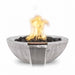 The Outdoor Plus Sedona Woodgrain Fire & Water Bowl OPT-27RWGFW