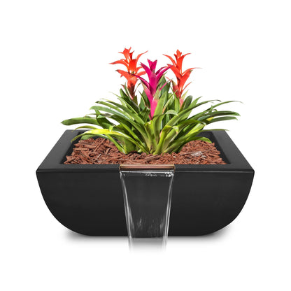 The Outdoor Plus Outdoor Fountains The Outdoor Plus Avalon Planter & Water Bowl in GFRC Concrete
