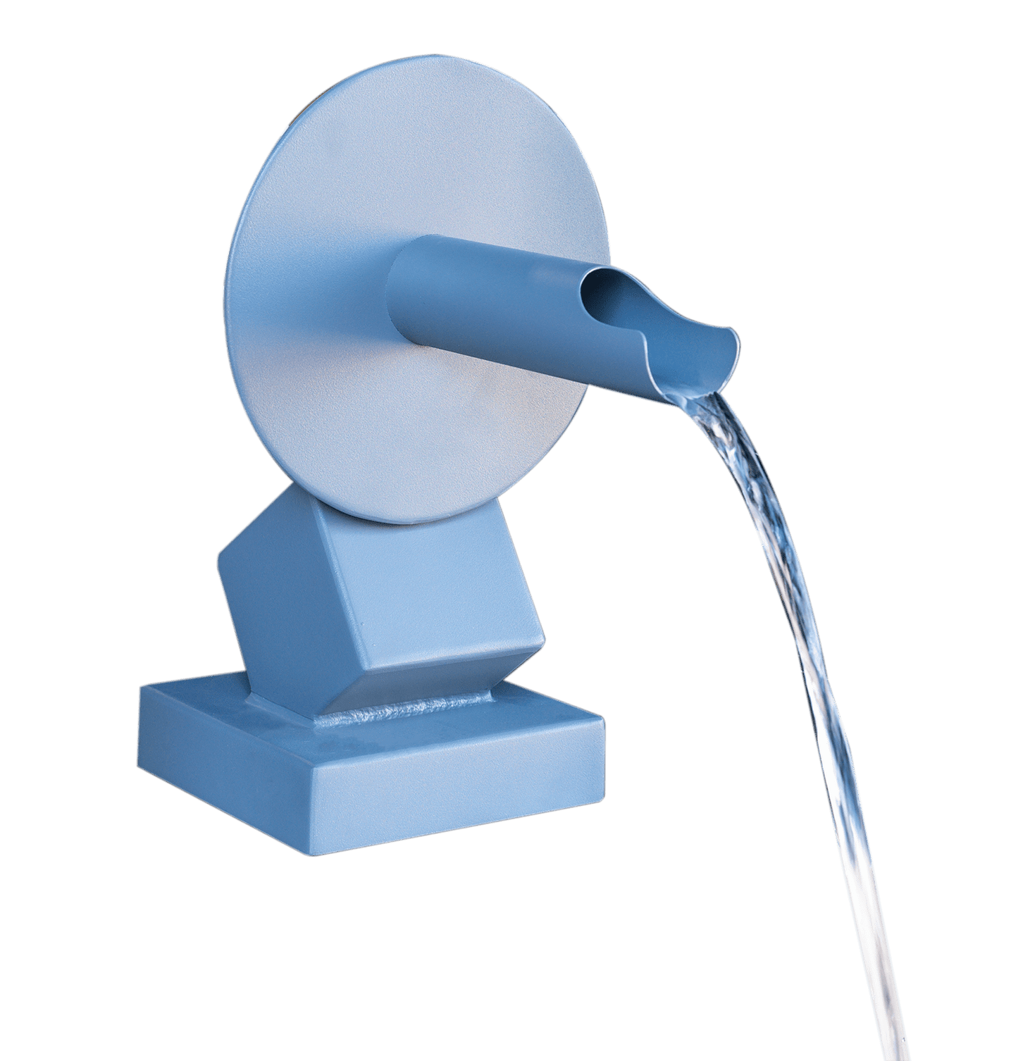 The Outdoor Plus Outdoor Fountains The Outdoor Plus Designer Series Feature 2 Waterfall in Metal Powder Coat