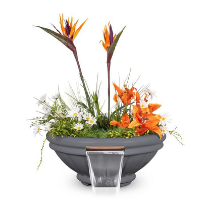 The Outdoor Plus Outdoor Fountains The Outdoor Plus Roma Planter Bowl in GFRC Concrete