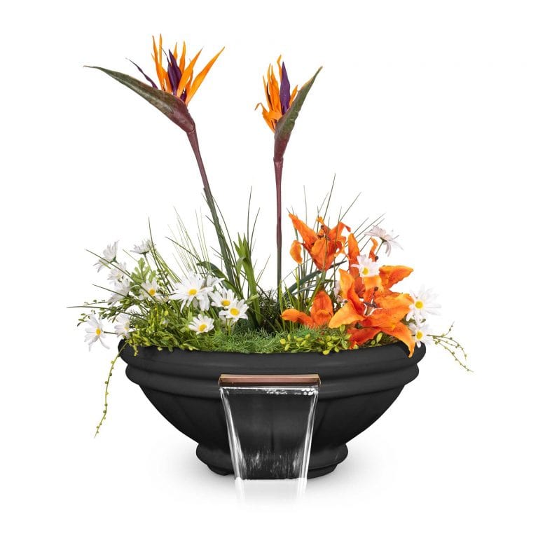 The Outdoor Plus Outdoor Fountains The Outdoor Plus Roma Planter Bowl in GFRC Concrete