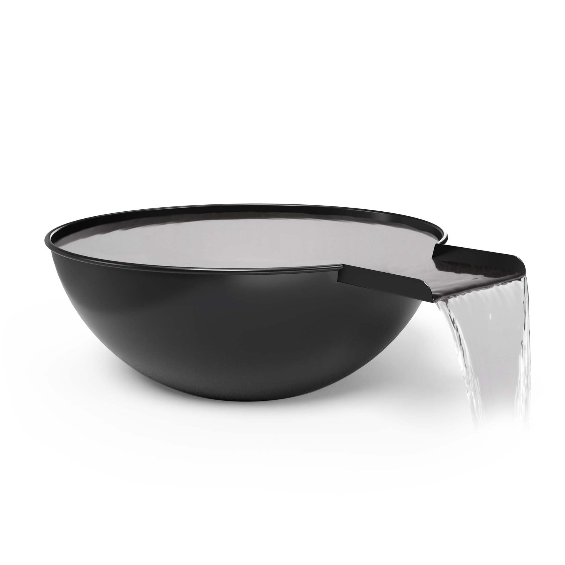 The Outdoor Plus Outdoor Fountains The Outdoor Plus Sedona Water Bowl in Metal Powder Coat