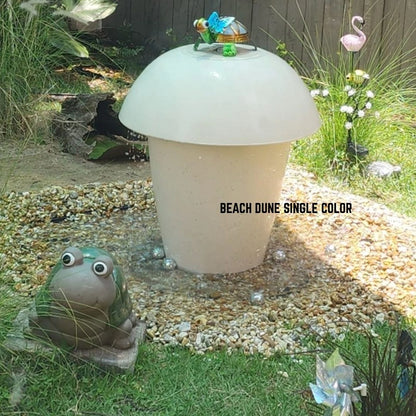 Travertine & More Water Fountain Kit Travertine & More TessaRai 2pc Mushroom Water Fountain Kit