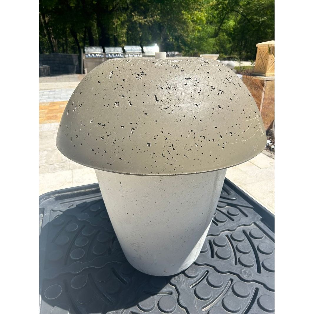 Travertine & More Water Fountain Kit Travertine & More TessaRai 2pc Mushroom Water Fountain Kit