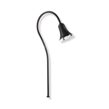 Yard Bright Black Brass Tulip Light GBT5021B