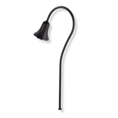 Yard Bright Black Brass Tulip Light GBT5021B