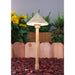 Yard Bright Elite Brass Path Light 6" Diameter Hood GBT7207
