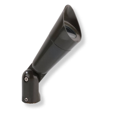 Yard Bright Elite Series Bronze Finish Heavy Cast Brass MR11 Spot With Angled Hood GBT6201