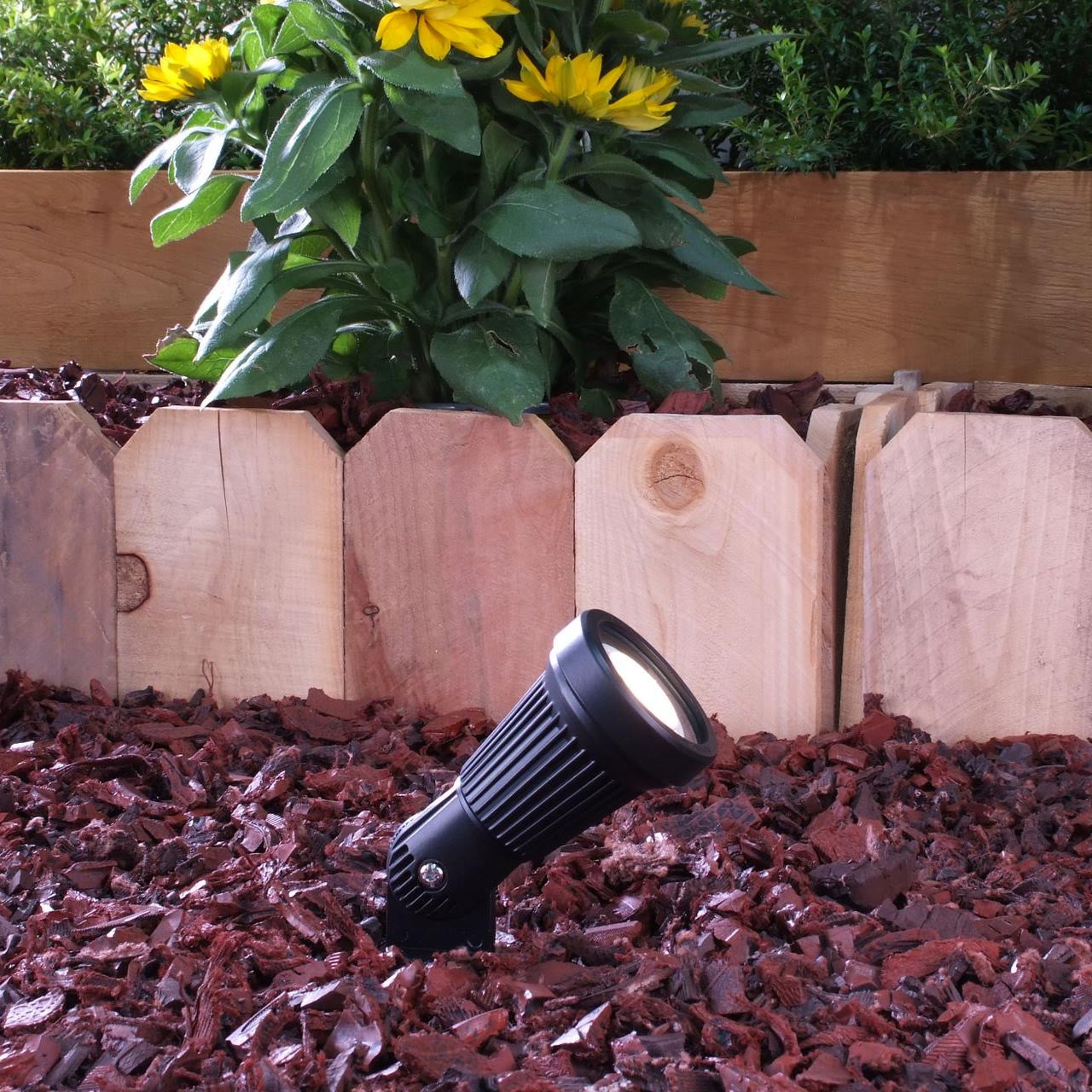 Yard Bright Black Metal Flood Light GBT5003