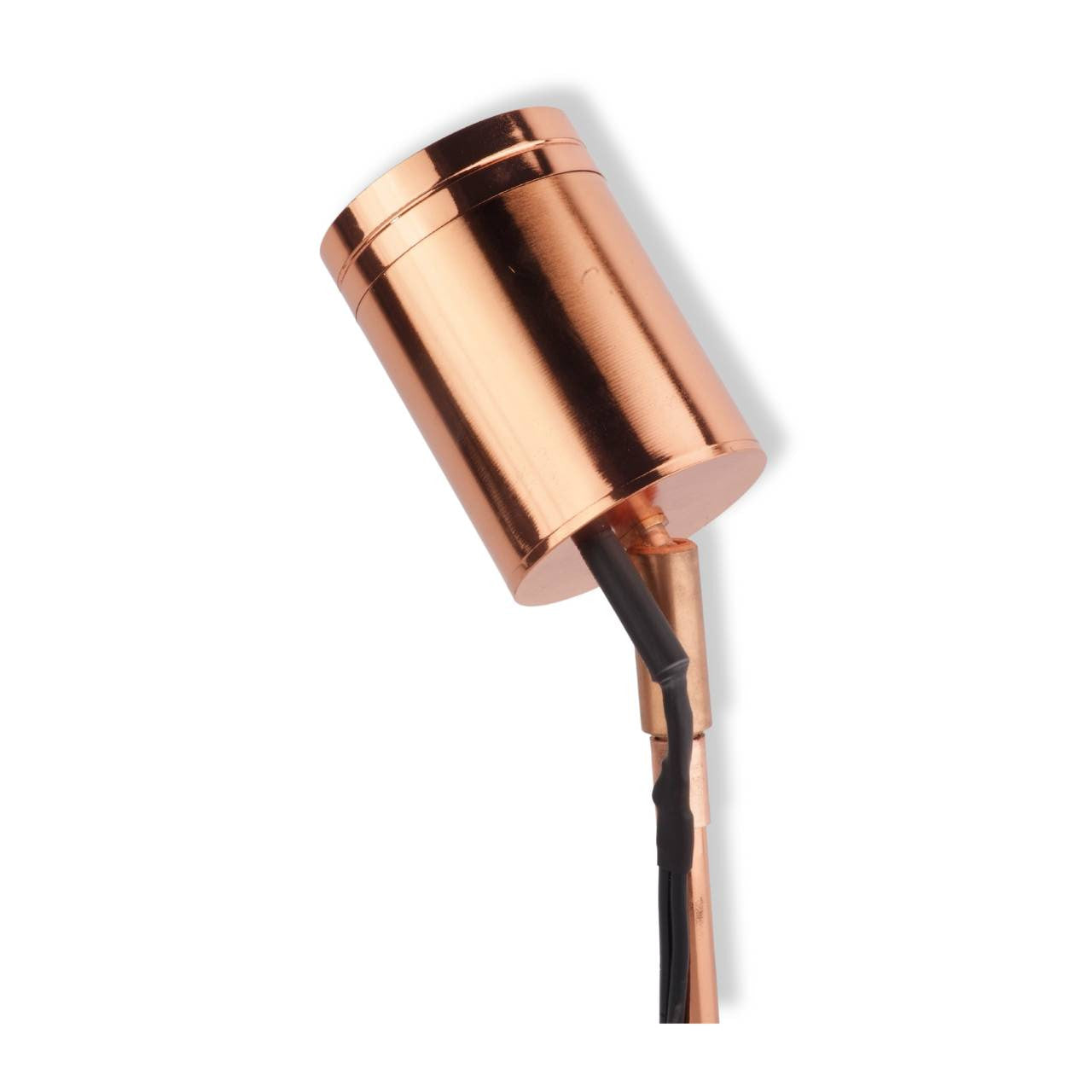 Yard Bright Polished Copper Outdoor Spotlight