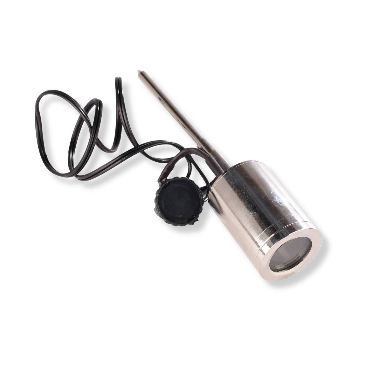 Yard Bright Polished Stainless Steel Outdoor Spotlight