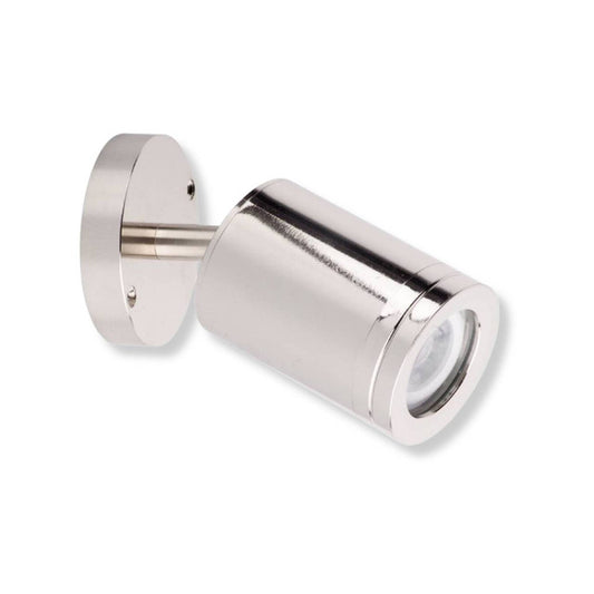 Yard Bright Polished Stainless Steel Outdoor Spotlight