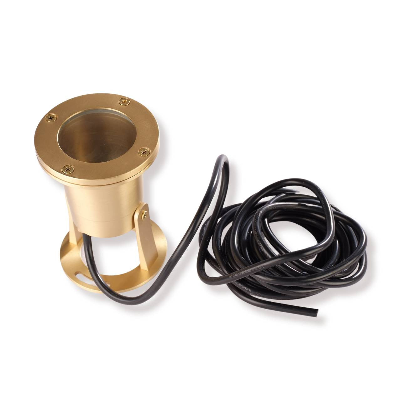 Yard Bright Brass Underwater Pond Light