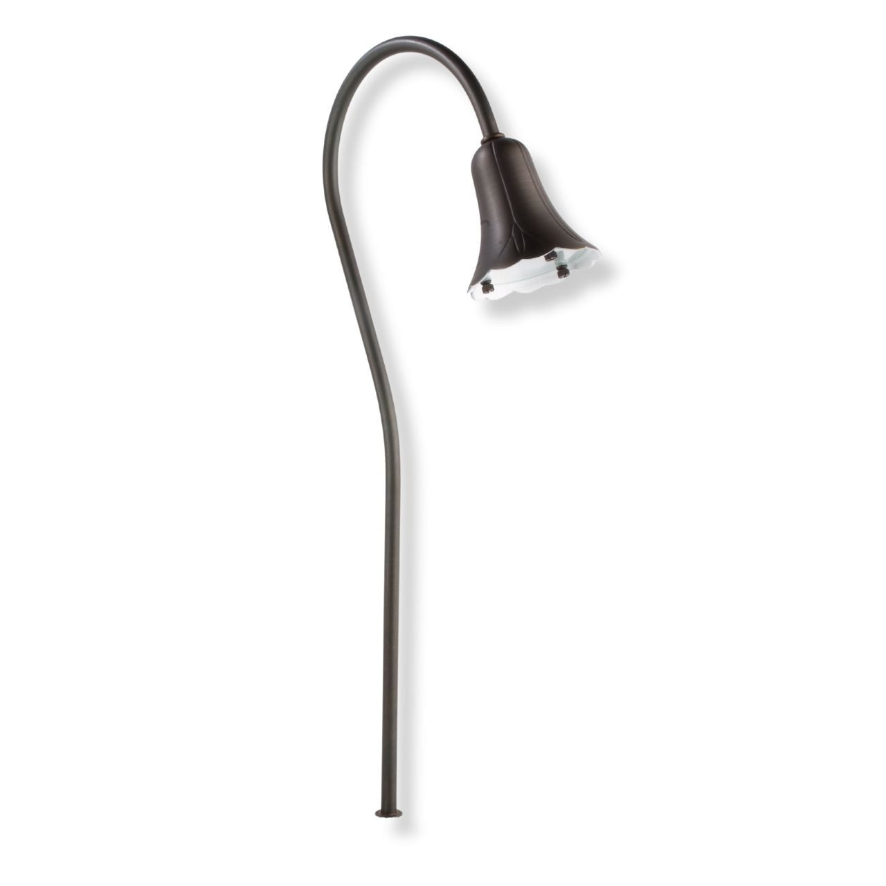 Yard Bright Bronze Tulip Light