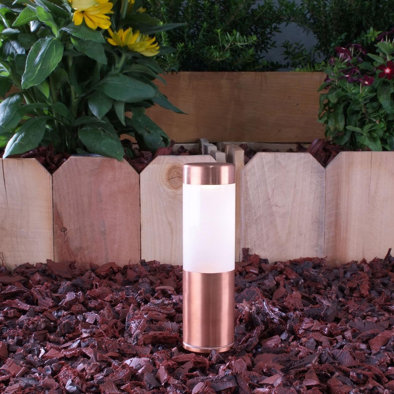 Yard Bright LED Copper Bollard Light