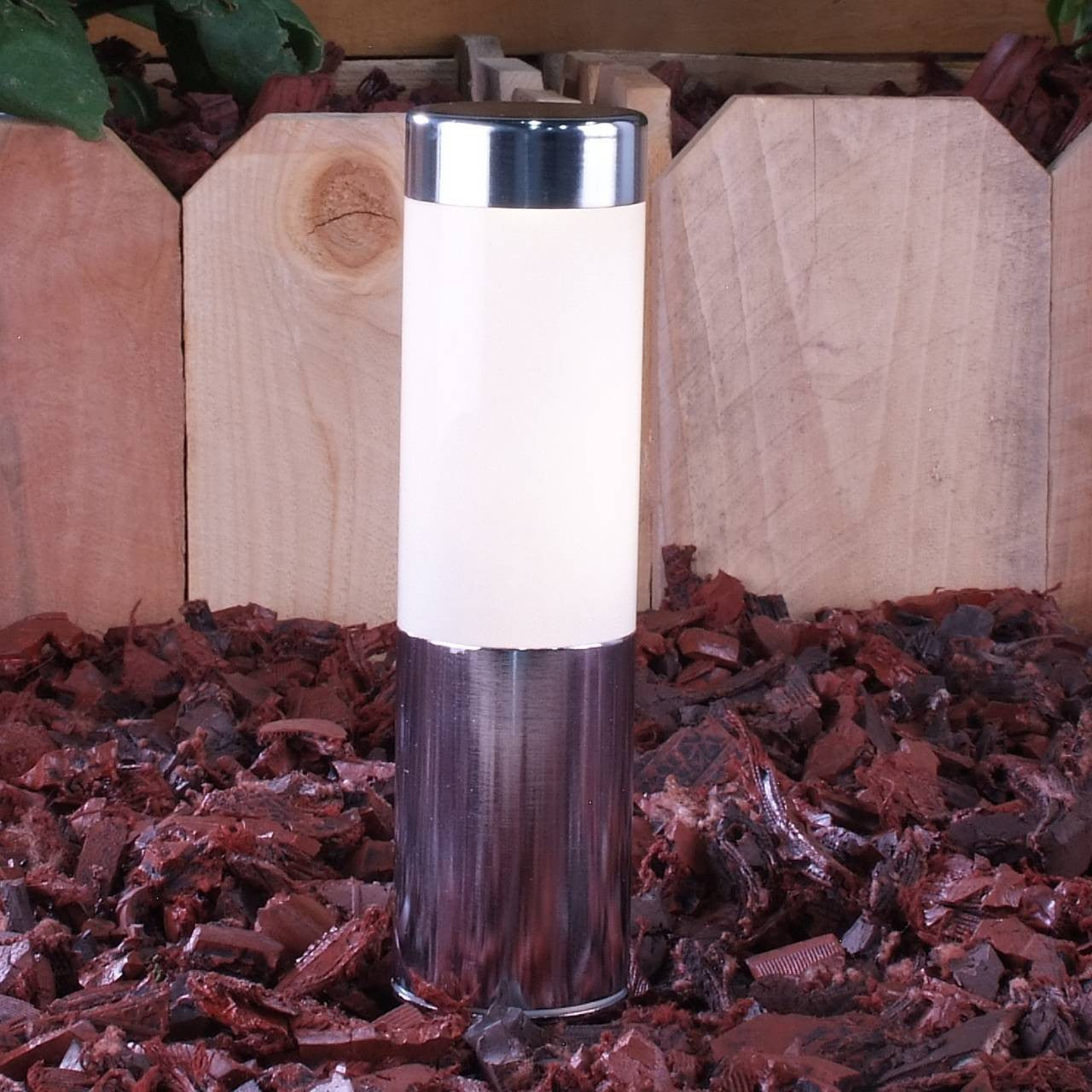 Yard Bright LED Polished Stainless Steel Bollard Light