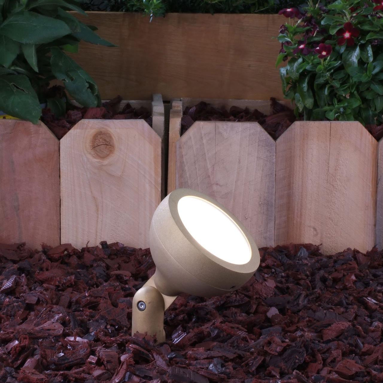 Yard Bright Elite Series Heavy Cast Brass MR16 Wall Washer GBT5063