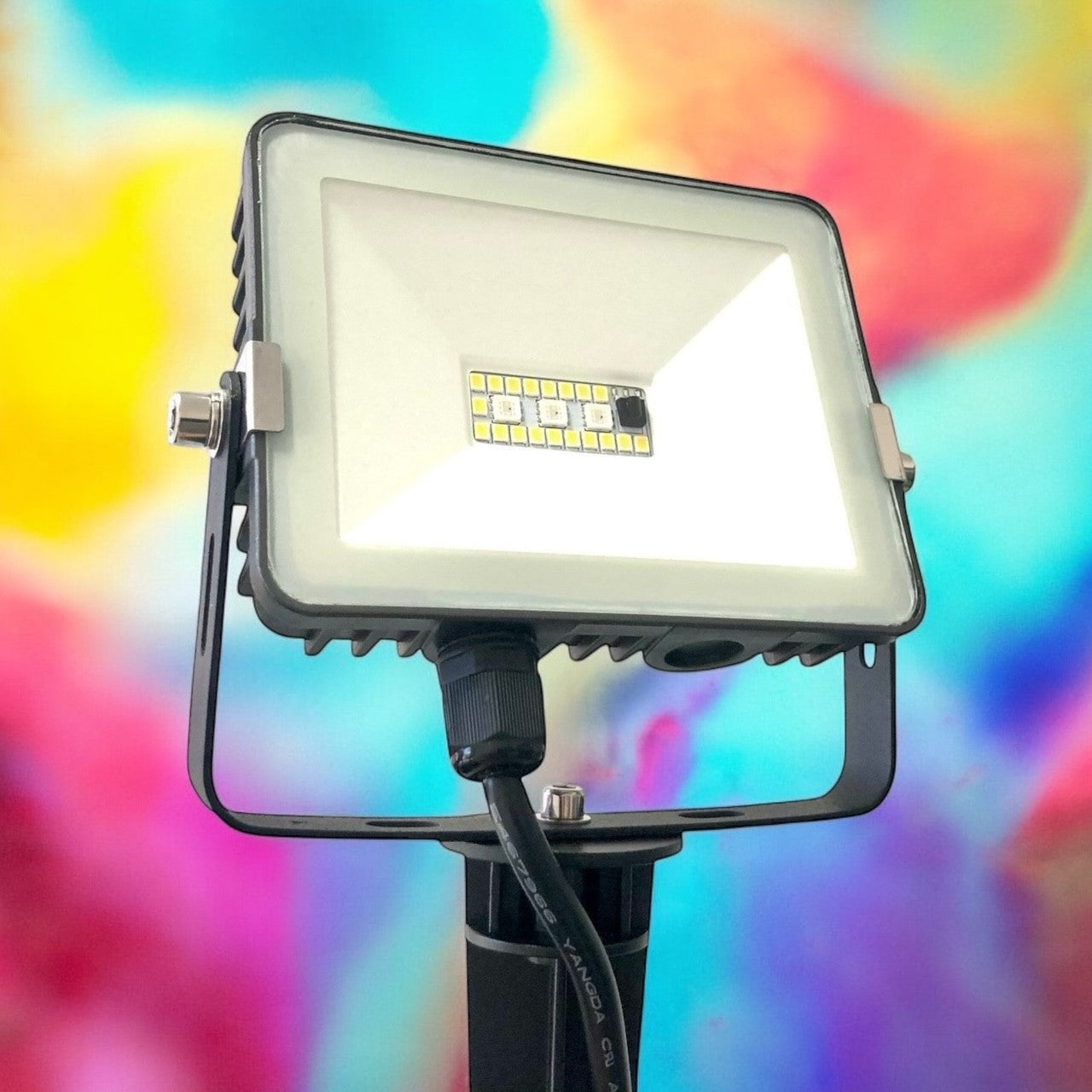 Yard Bright Multi-Color RGB Integrated LED Flood Light GBT5066