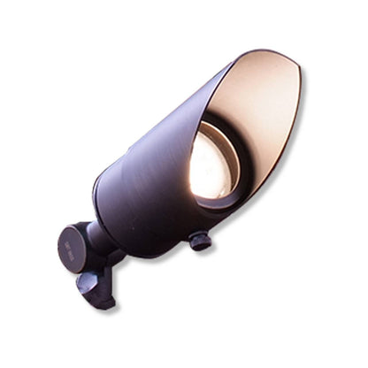 Yard Bright Bronze MR16 Spot Light With 3.95" Adjustable Glare Shield