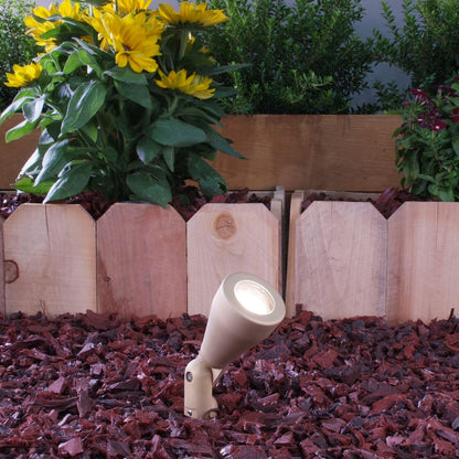 Yard Bright Elite Series Heavy Cast Brass MR16 Spot Light