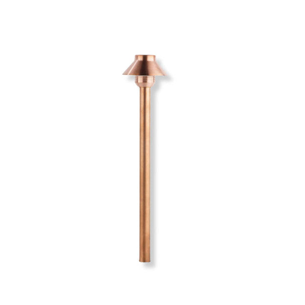 Yard Bright Premium Copper Slim Area Light In Raw Copper
