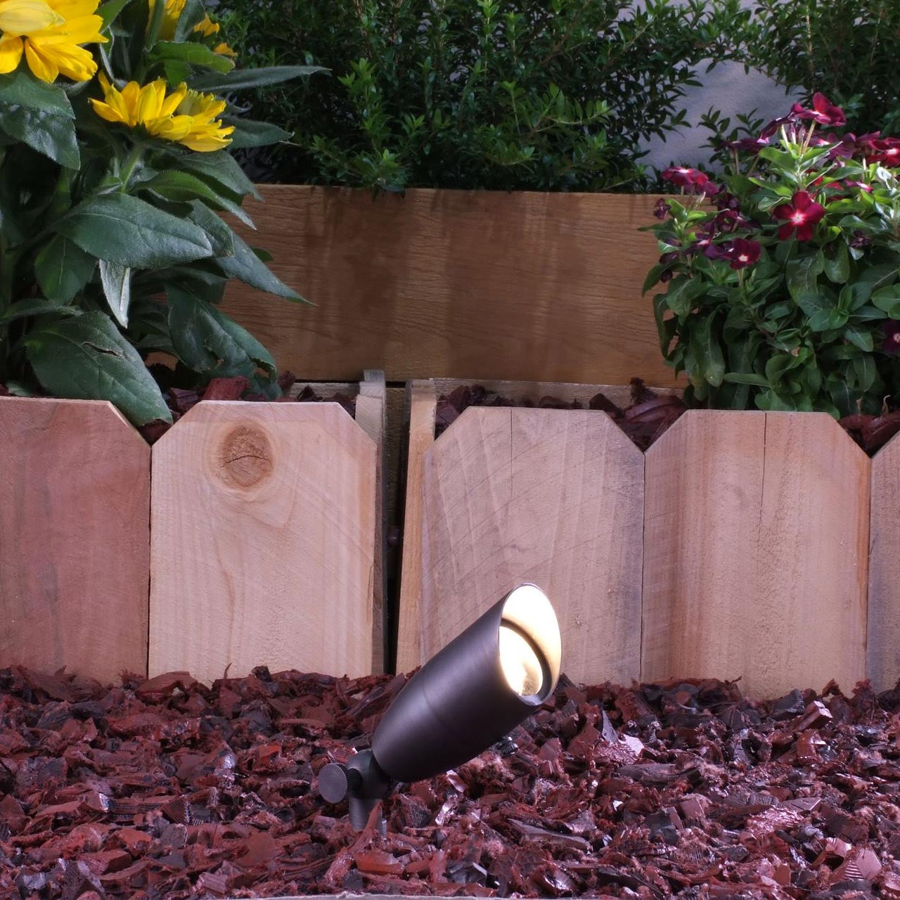 Yard Bright MR11 Mini Bronze Spot Light