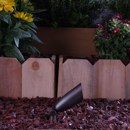 Yard Bright MR11 Mini Bronze Spot Light