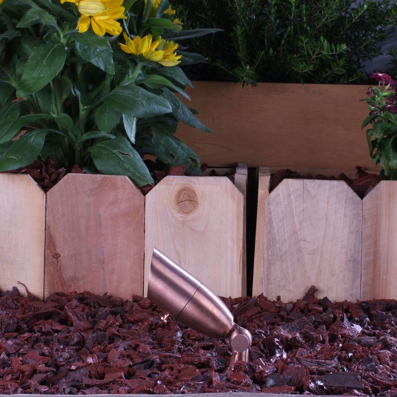 Yard Bright MR11 Mini Copper Spotlight