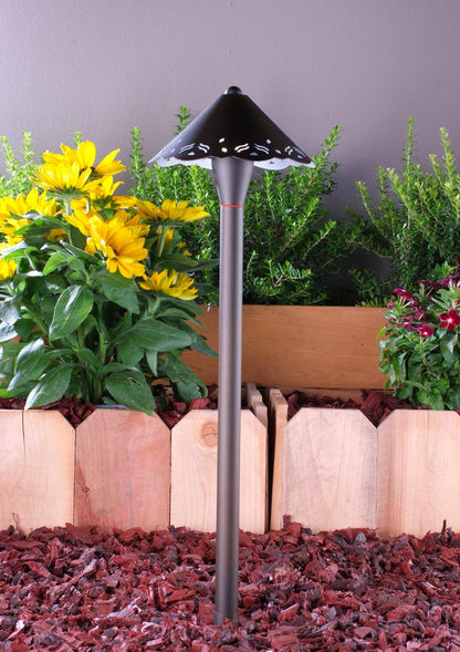 Yard Bright Traditional Bronze Area Path Light