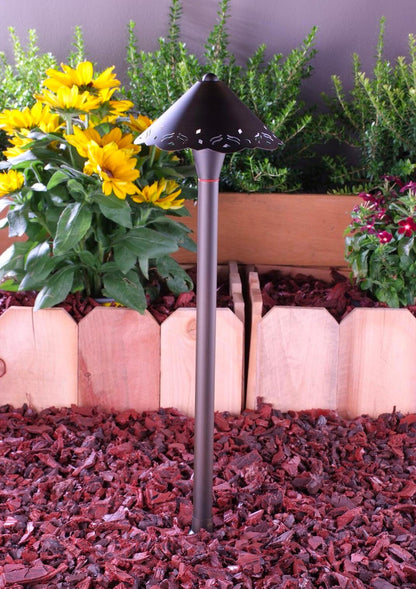 Yard Bright Traditional Bronze Area Path Light