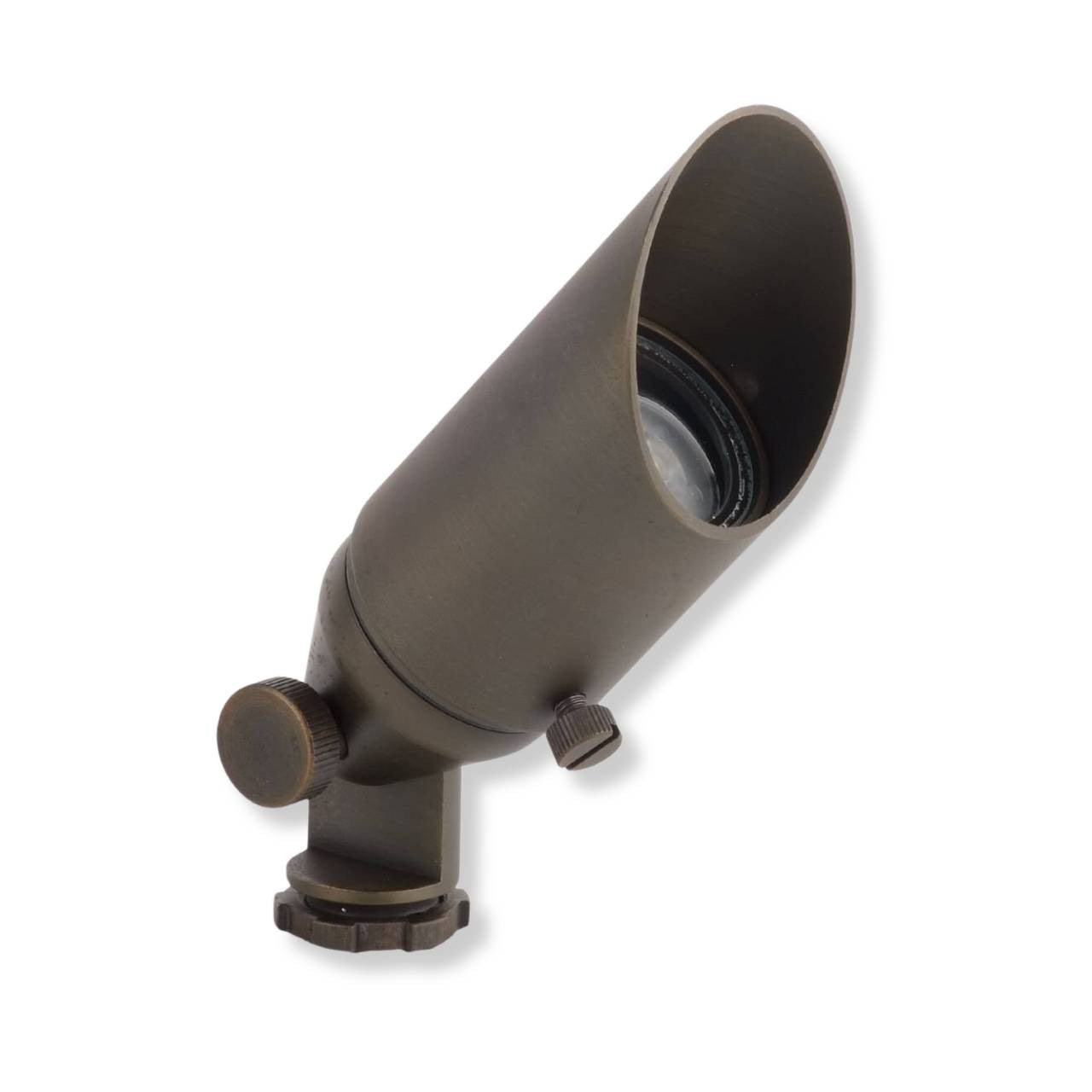 Yard Bright Bronze MR11 Spot Light With 3.5" Adjustable Glare Shield