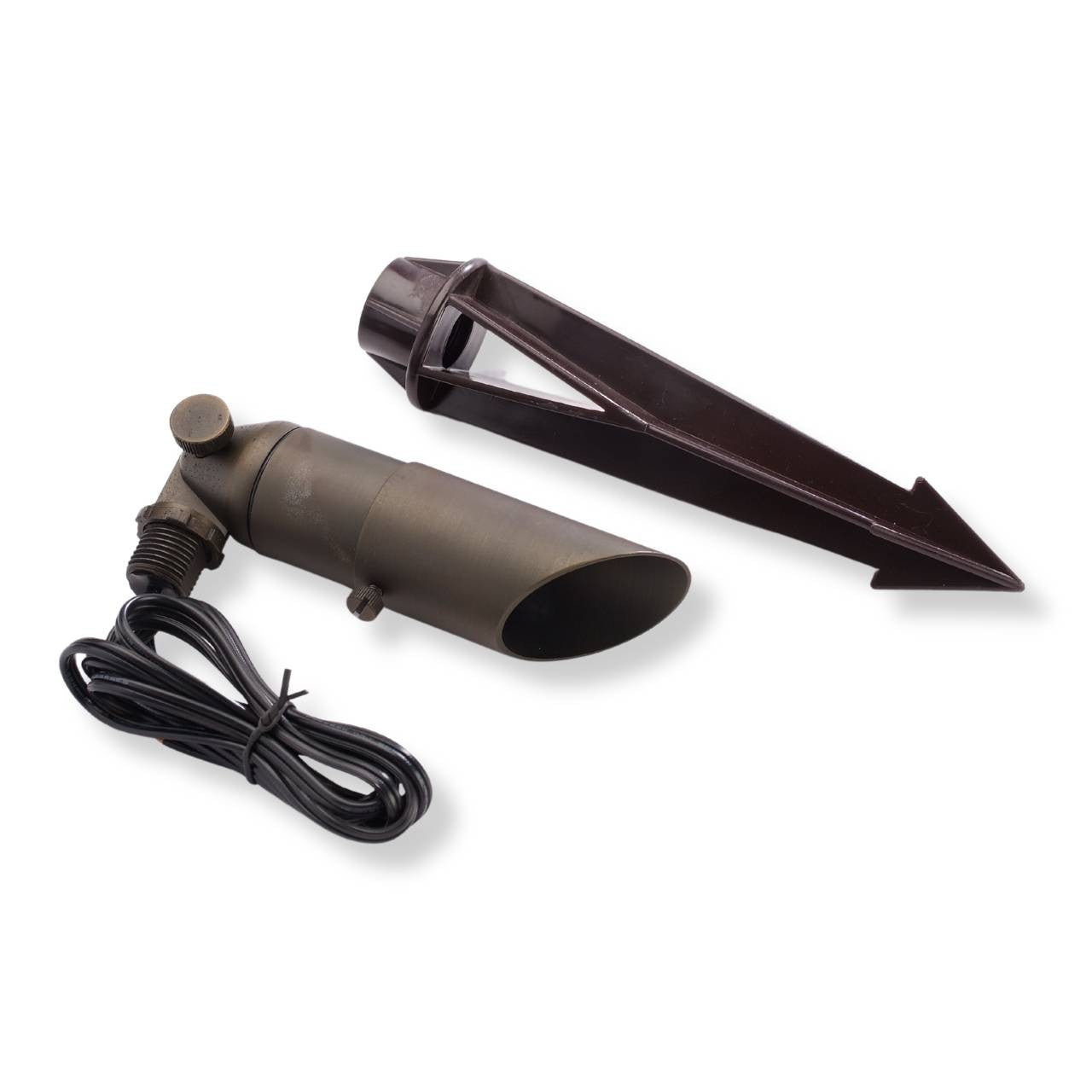 Yard Bright Bronze MR11 Spot Light With 3.5" Adjustable Glare Shield