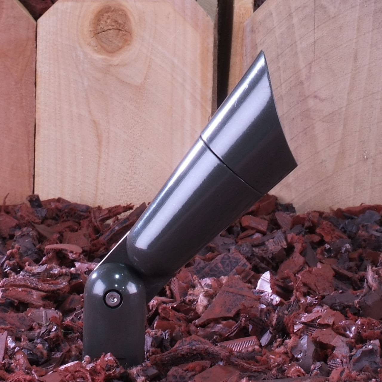 Yard Bright Elite Series Bronze Finish Heavy Cast Brass MR11 Spot With Angled Hood