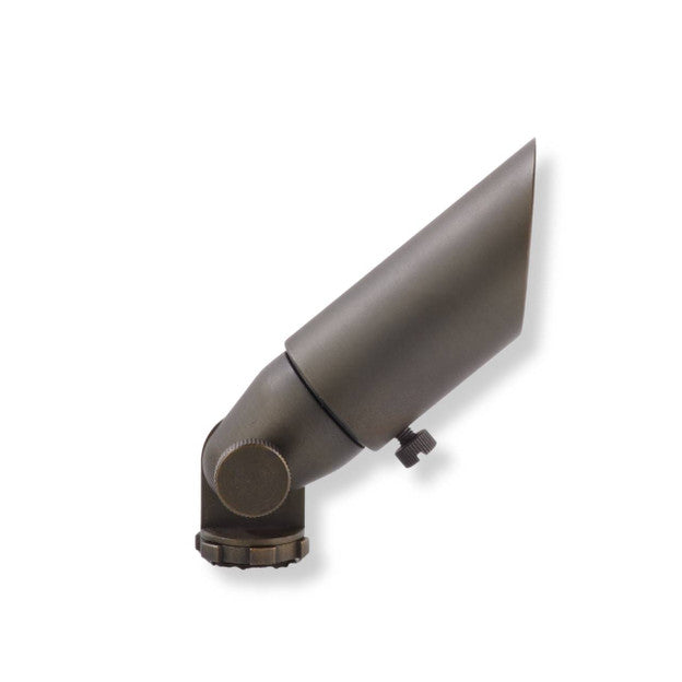 Yard Bright Compact Bronze MR8 Spotlight with Adjustable Glare Shield
