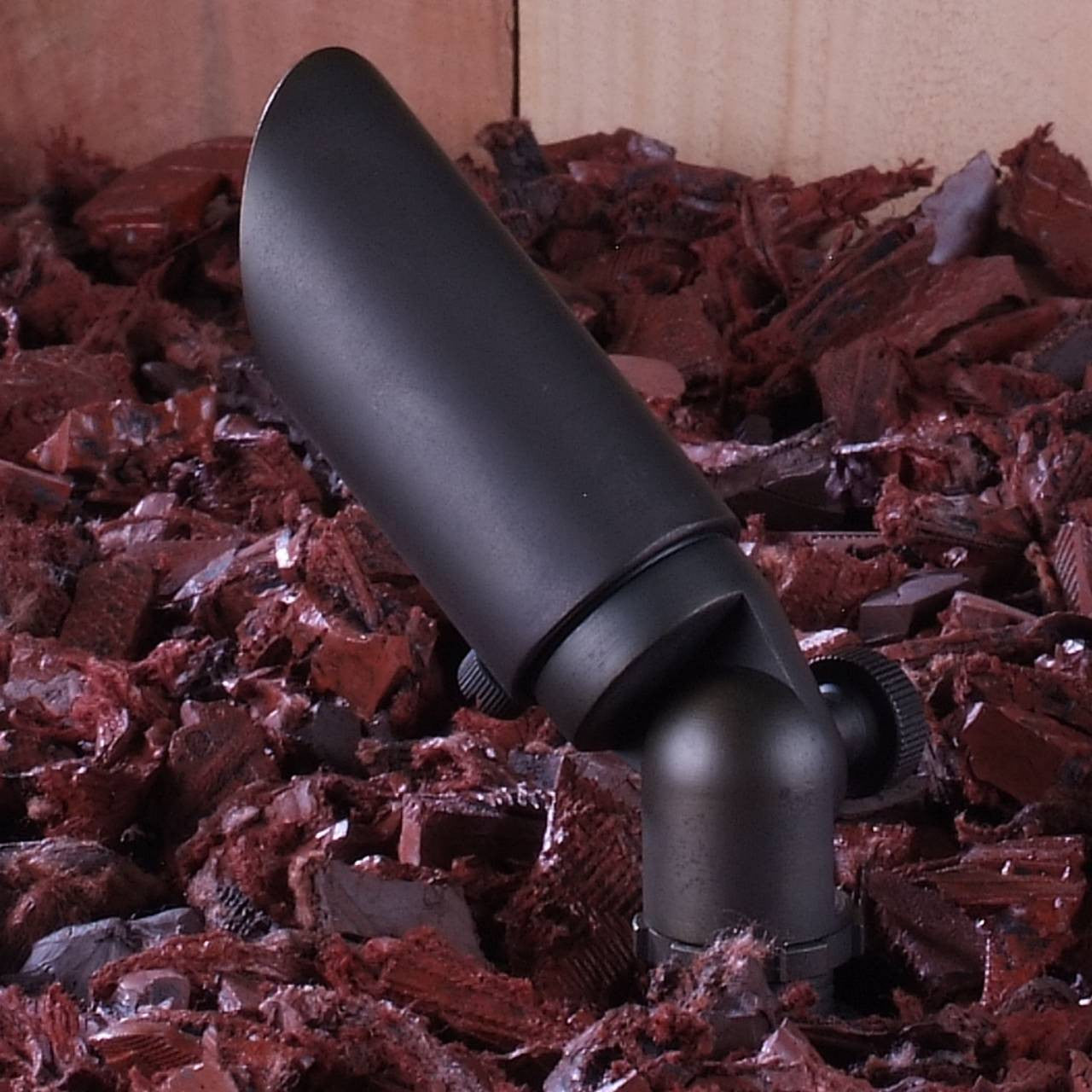 Yard Bright Compact Bronze MR8 Spotlight with Adjustable Glare Shield