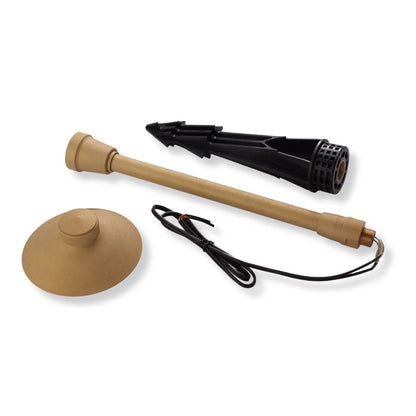 Yard Bright Elite Series Cast Brass Path Light 5" Diameter Hood
