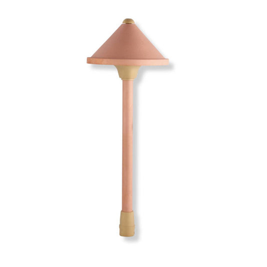 Yard Bright Elite Copper Path Light 6" Diameter Hood