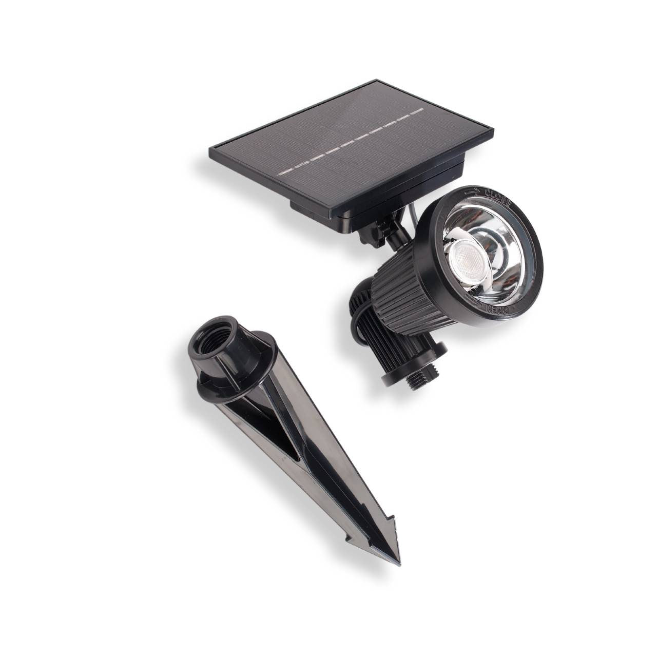 Yard Bright Warm White Solar Spot Light