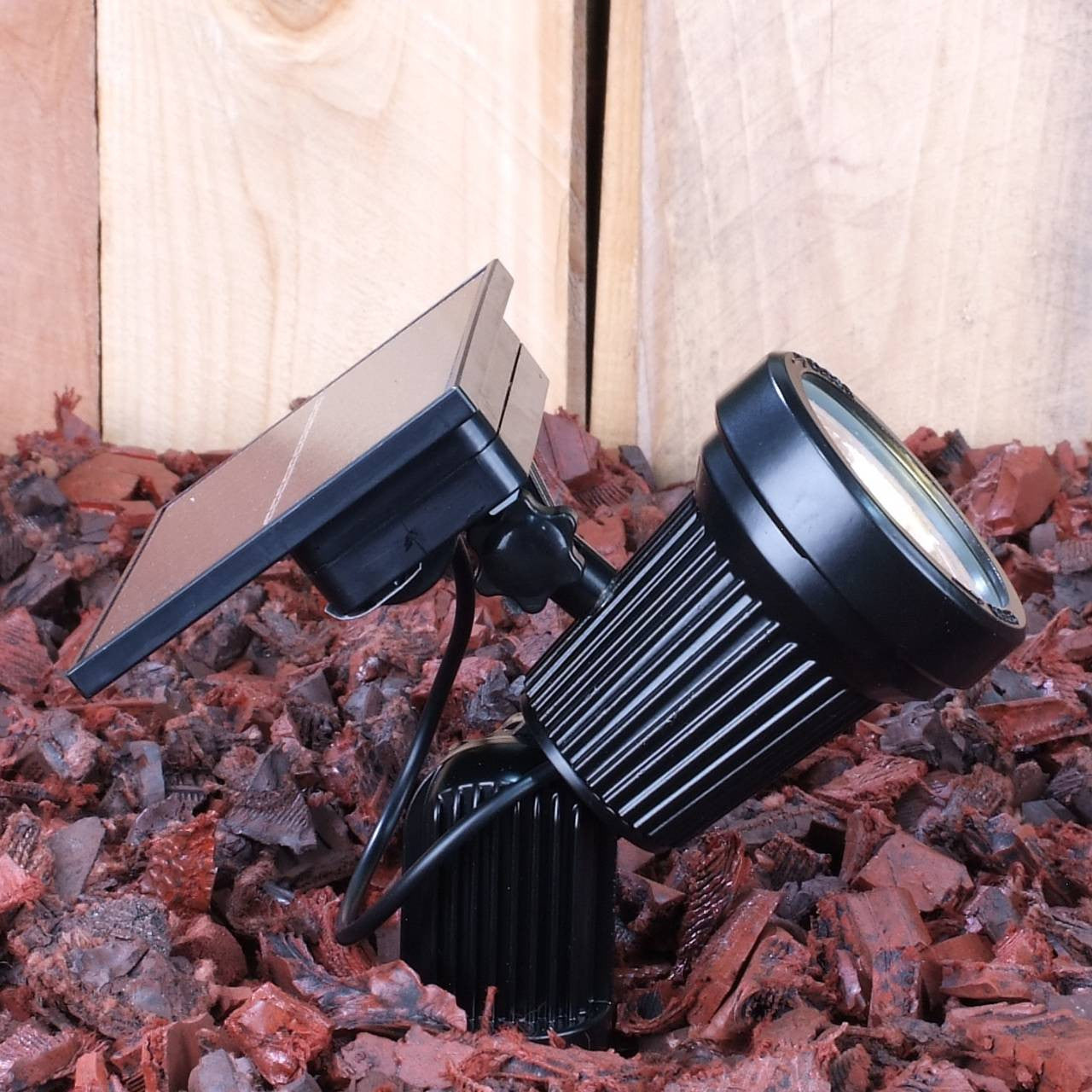 Yard Bright Warm White Solar Spot Light
