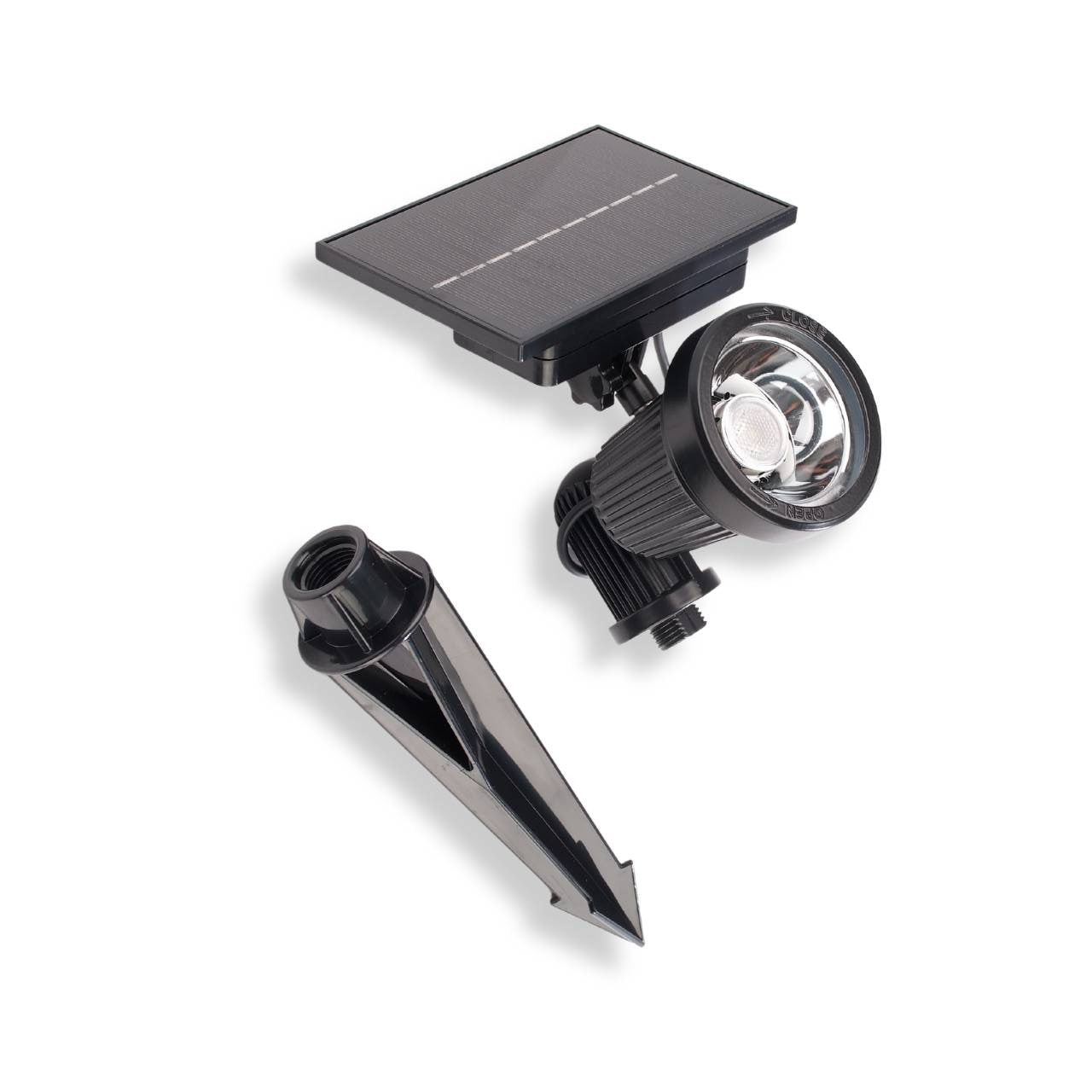Yard Bright Cool White Solar Spot Light
