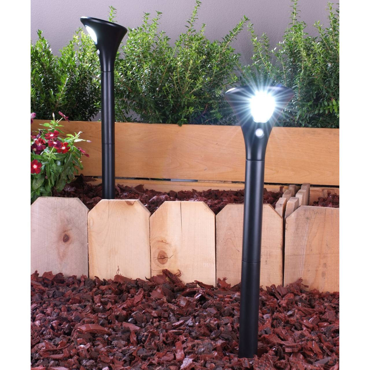 Yard Bright Solar Path Light with Motion Detector GBT8086-CW