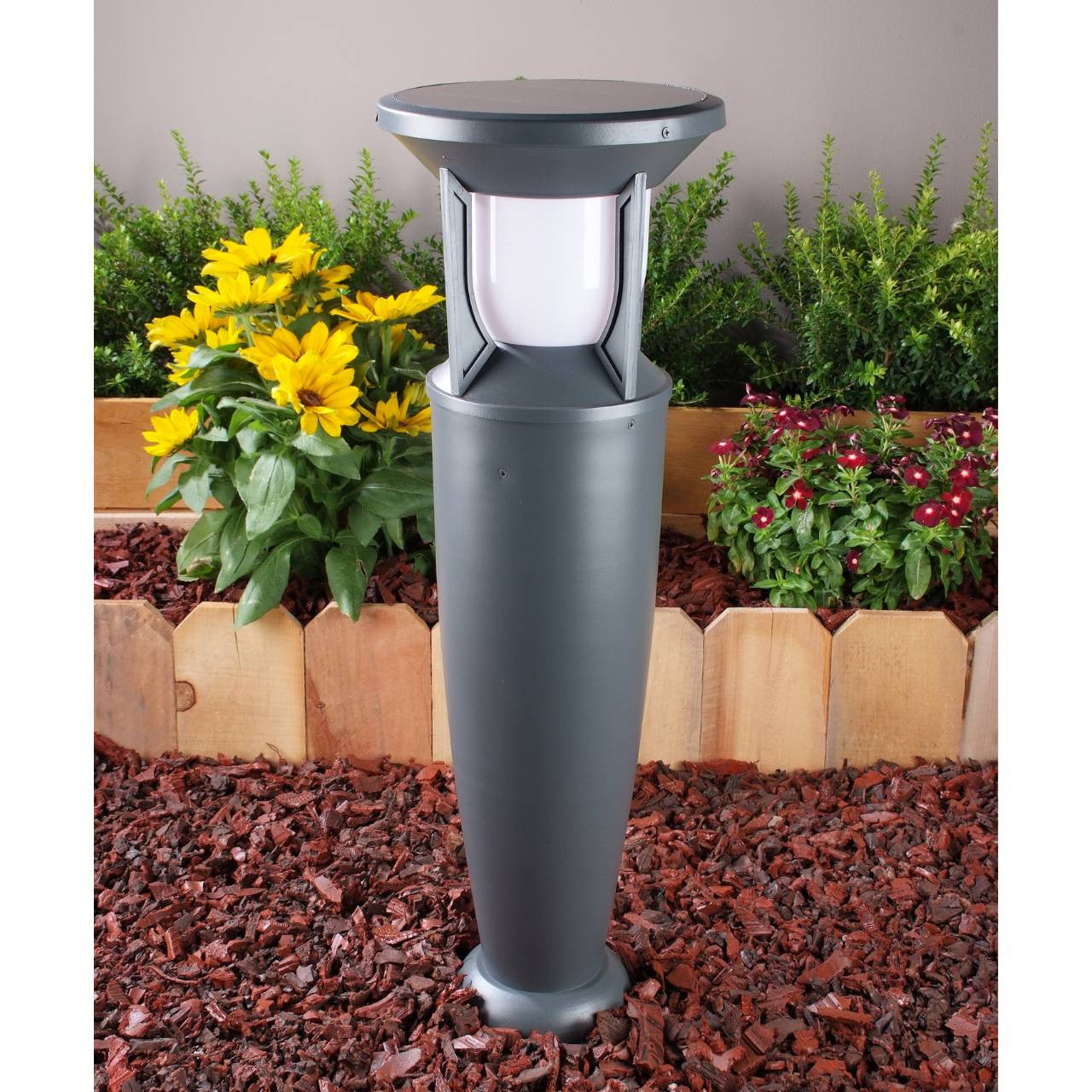Yard Bright Premium Classic Solar Bollard Light GBT9013