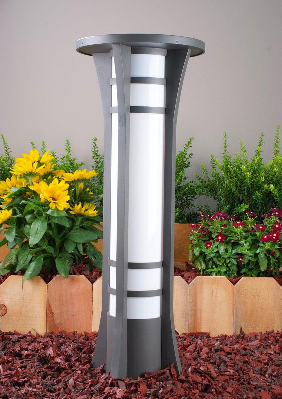 Yard Bright Premium Column Solar Bollard Light GBT9014